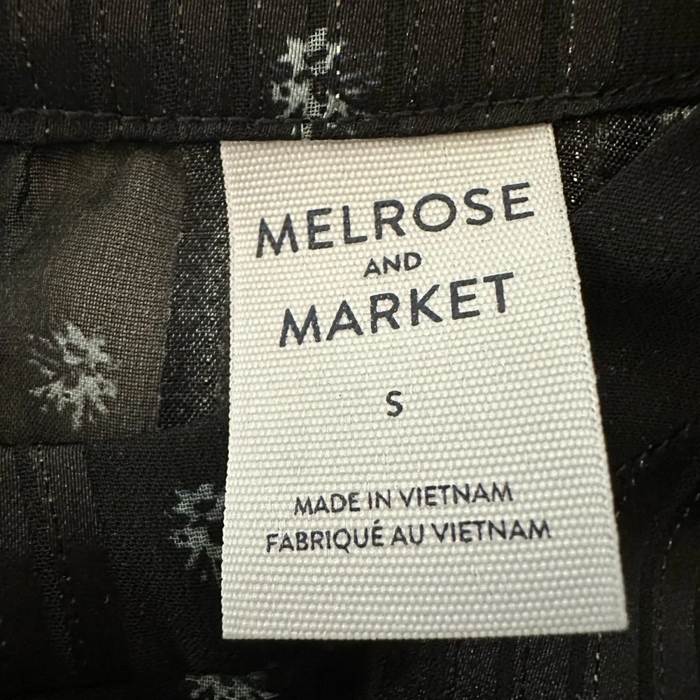Melrose and Market Black Blouse - Picture 5 of 11